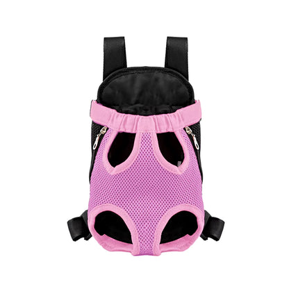 Adjustable Cat Carrier Bag Pet Double Shoulder Backpack Portable Bag Outdoor Travel Camping Hiking Cat Bag Dog Bag